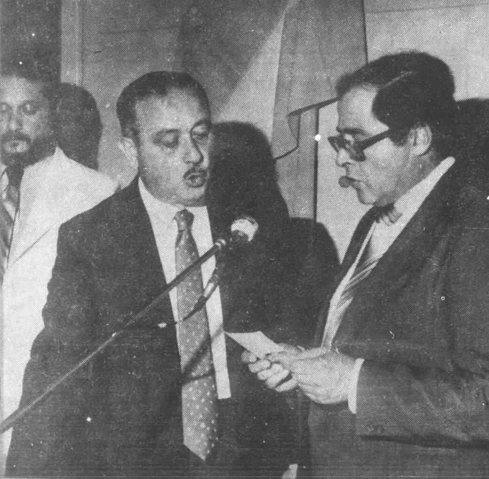 Hace 41 años juraba como intendente Oscar Roque Larghi