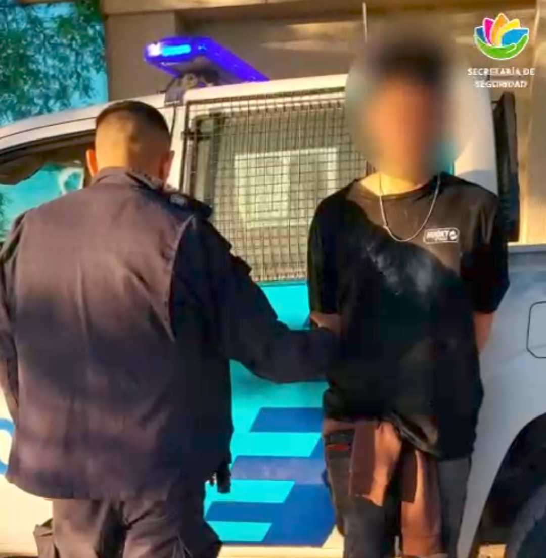 Pelearon, escaparon, chocaron y terminaron detenidos