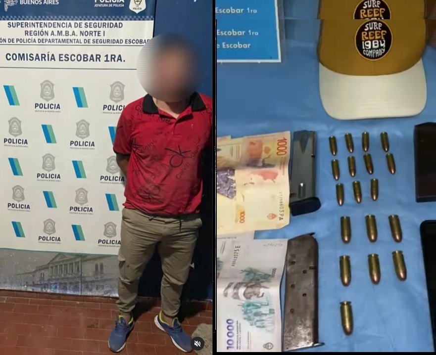 Robó una camioneta en Escobar y lo capturaron en Malvinas Argentinas