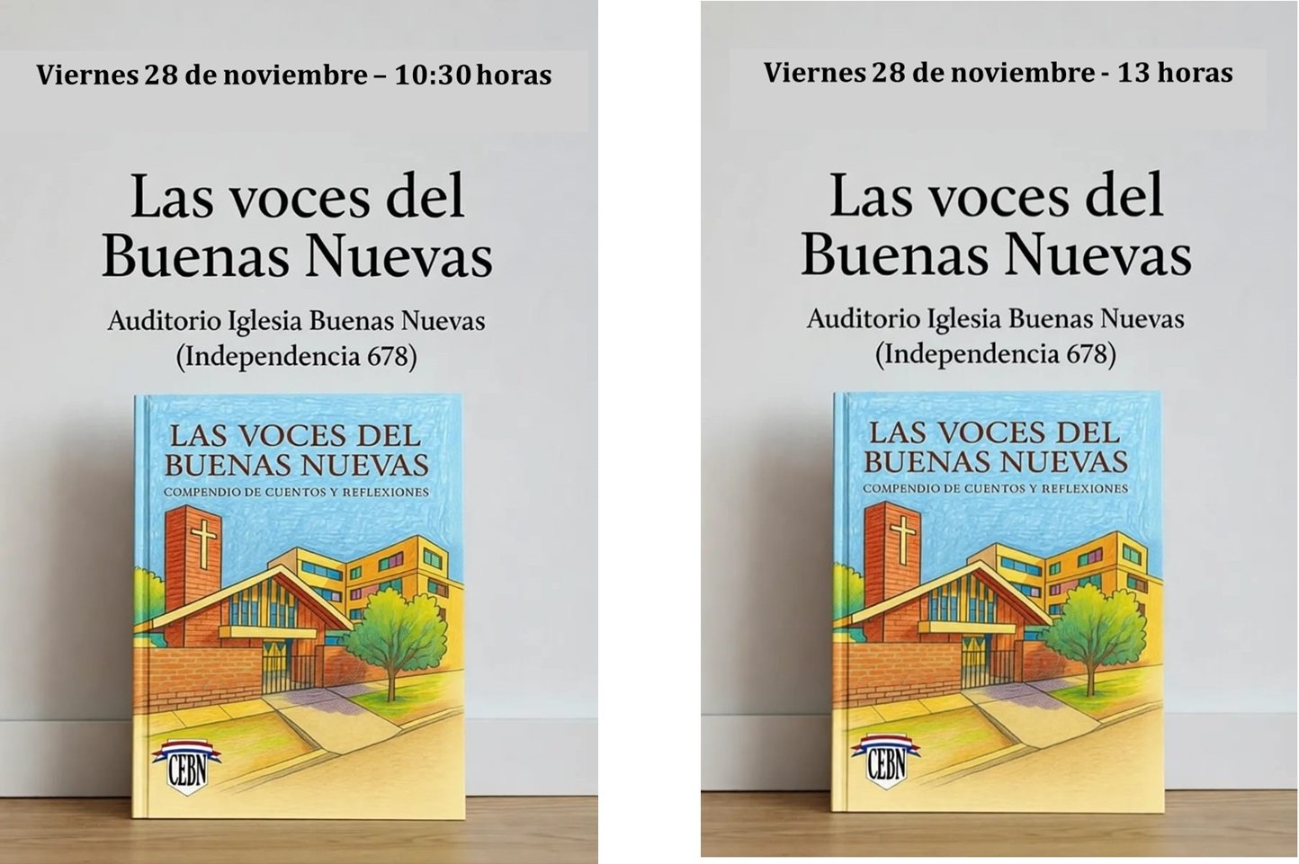 378 alumnos del Colegio Buenas Nuevas publican dos libros infantiles